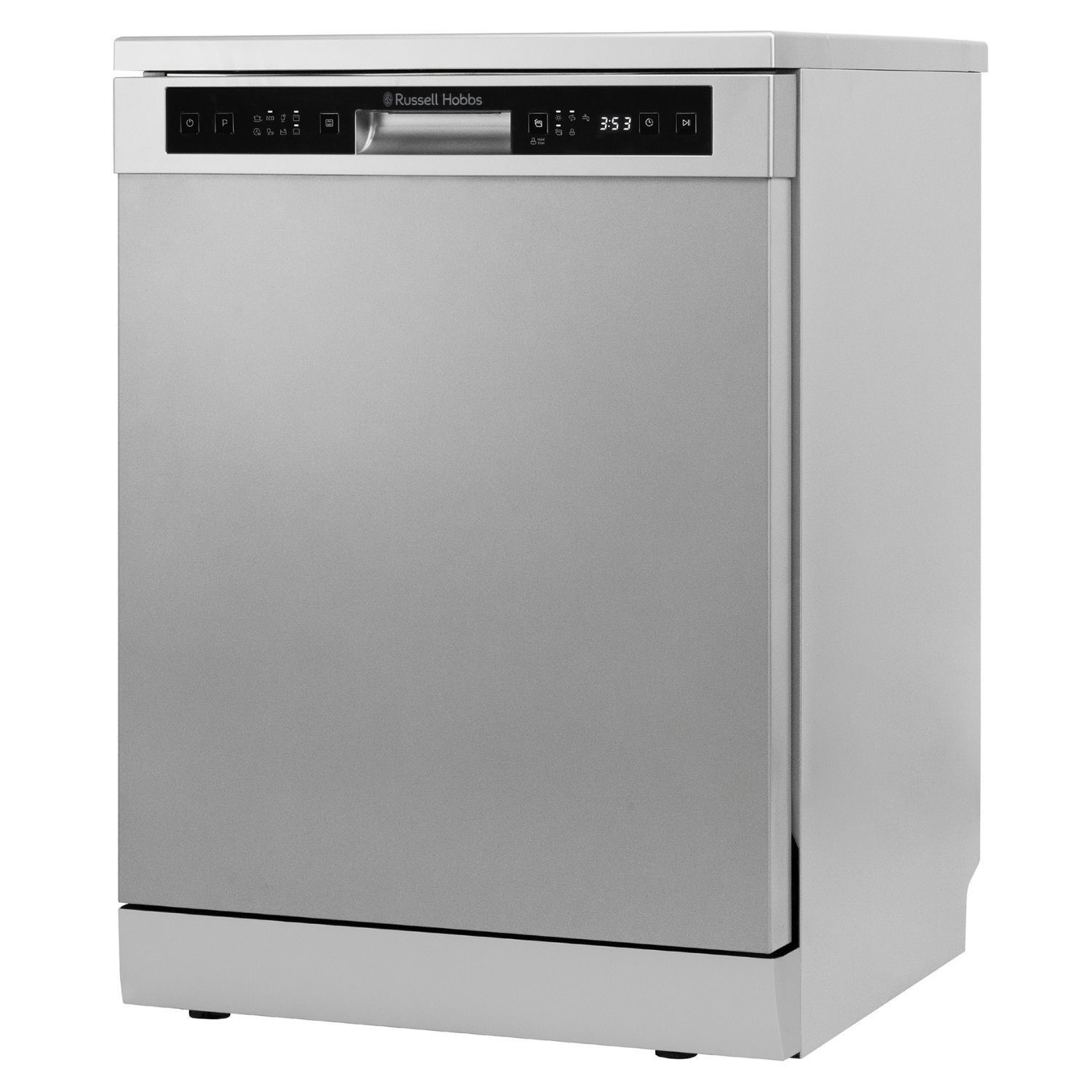 Russell Hobbs RH60DW00D2SS Inox Freestanding Dishwasher with 6 Wash Program - image 3
