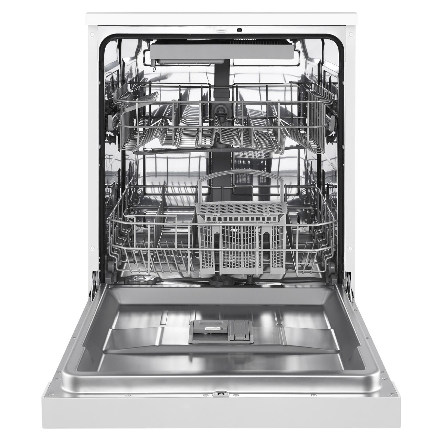 Russell Hobbs RH60DW00D2W White Freestanding Dishwasher with 6 Wash Program - image 2