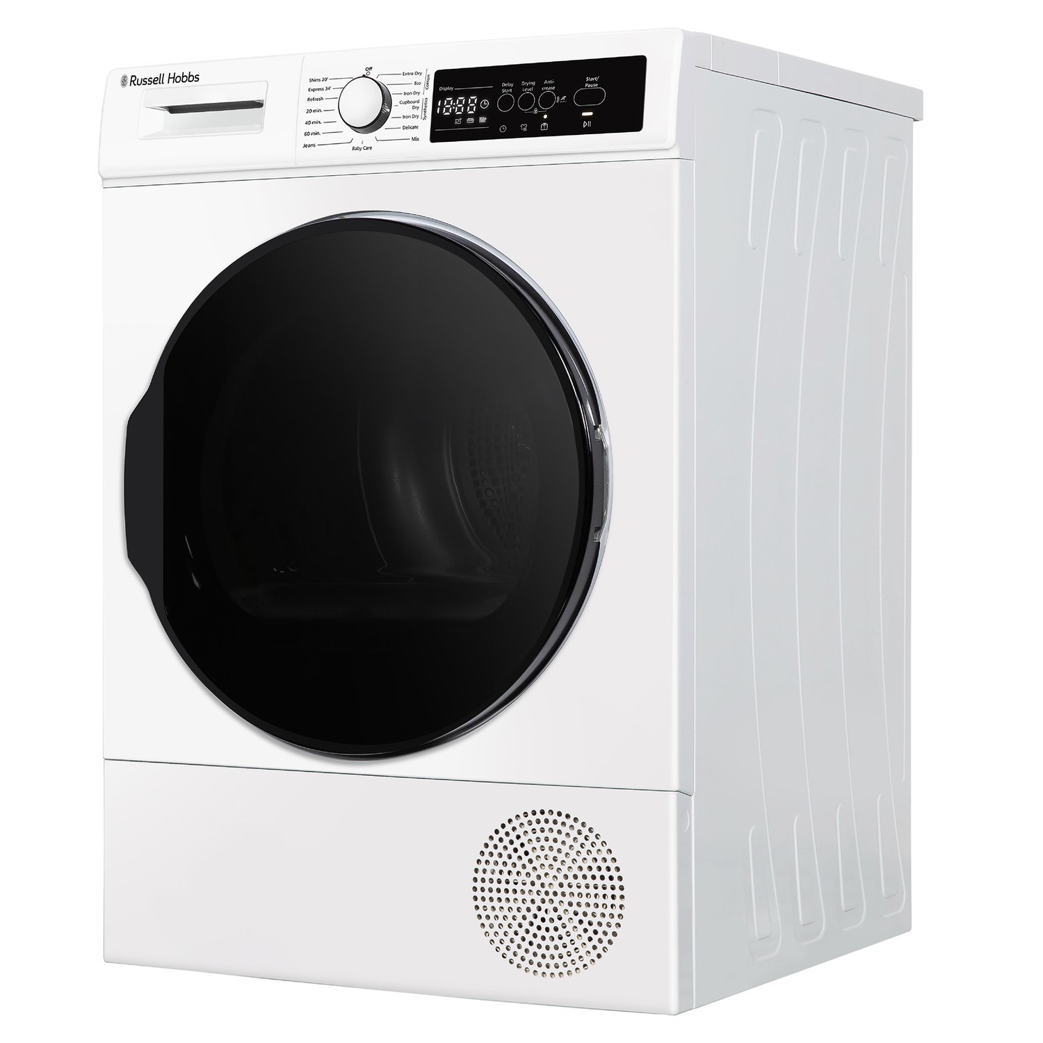 Russell Hobbs RH9HPTD1E12W White 9kg Heat Pump Dryer - image 2