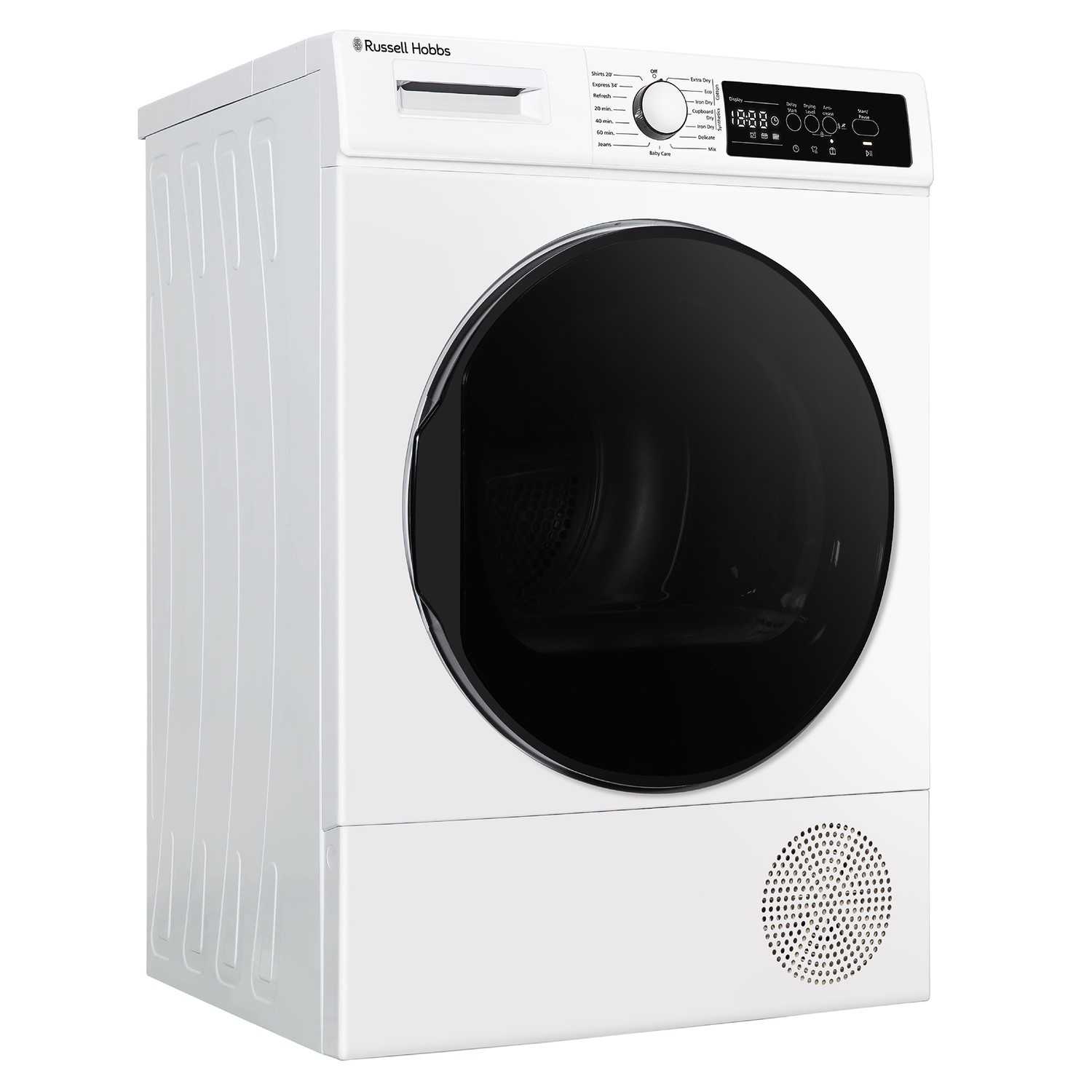Russell Hobbs RH9HPTD1E12W White 9kg Heat Pump Dryer - image 3
