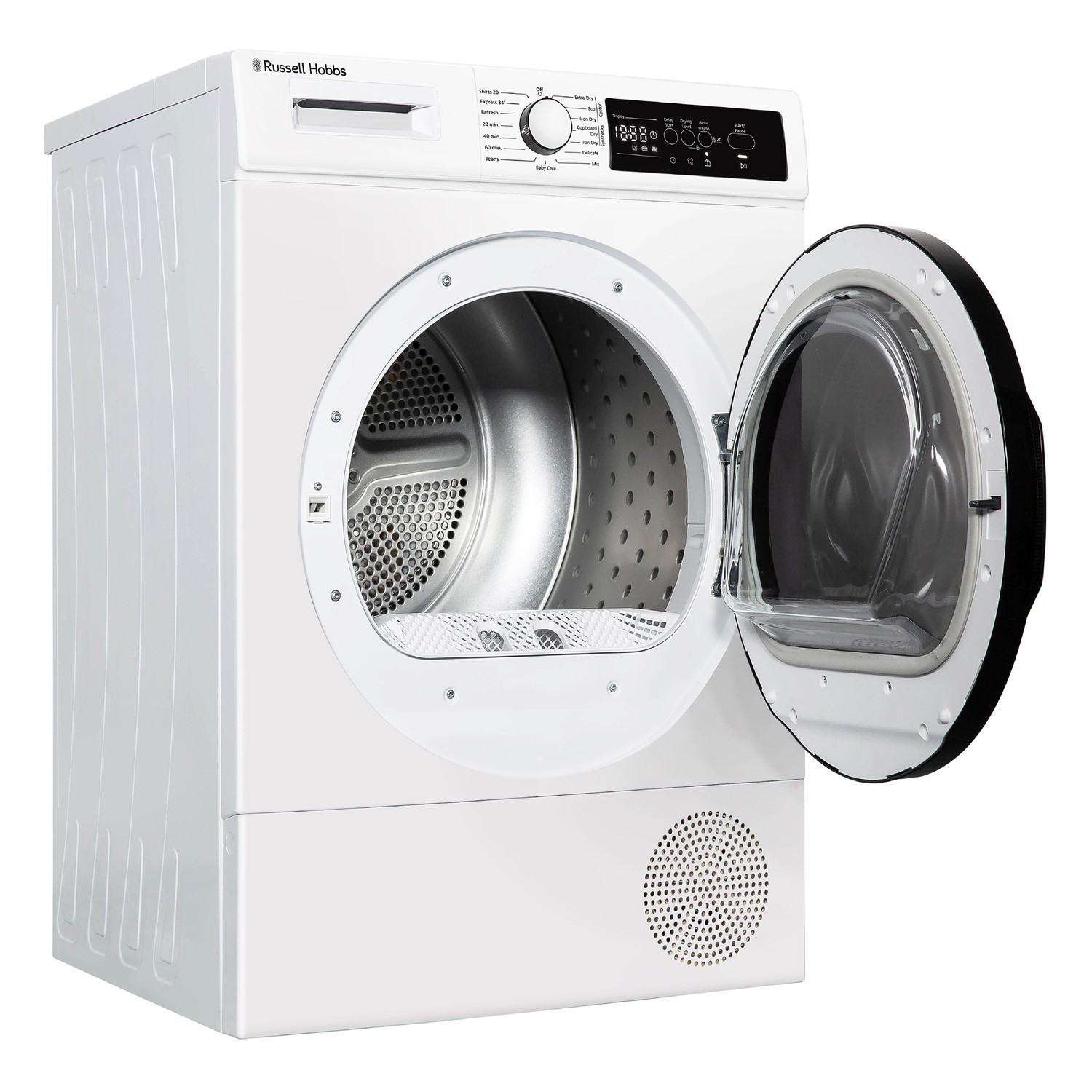 Russell Hobbs RH9HPTD1E12W White 9kg Heat Pump Dryer - image 4