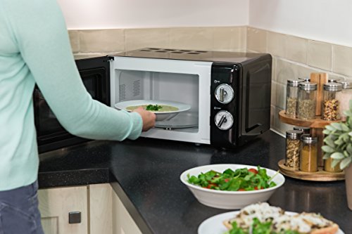 Russell Hobbs RHRETMM705B-N Black 17L Compact Solo Manual Microwave 700W - image 2