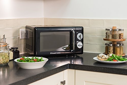 Russell Hobbs RHRETMM705B-N Black 17L Compact Solo Manual Microwave 700W - image 5
