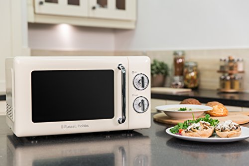 Russell Hobbs RHRETMM705C-N Retro Cream 17L Compact Manual Microwave 700W - image 2