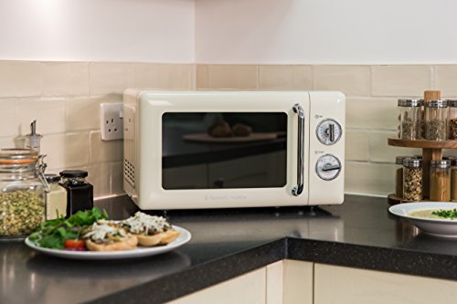 Russell Hobbs RHRETMM705C-N Retro Cream 17L Compact Manual Microwave 700W - image 3