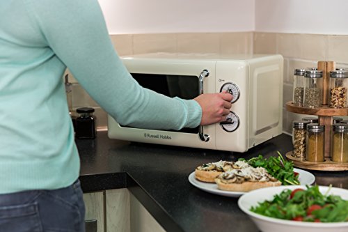 Russell Hobbs RHRETMM705C-N Retro Cream 17L Compact Manual Microwave 700W - image 5