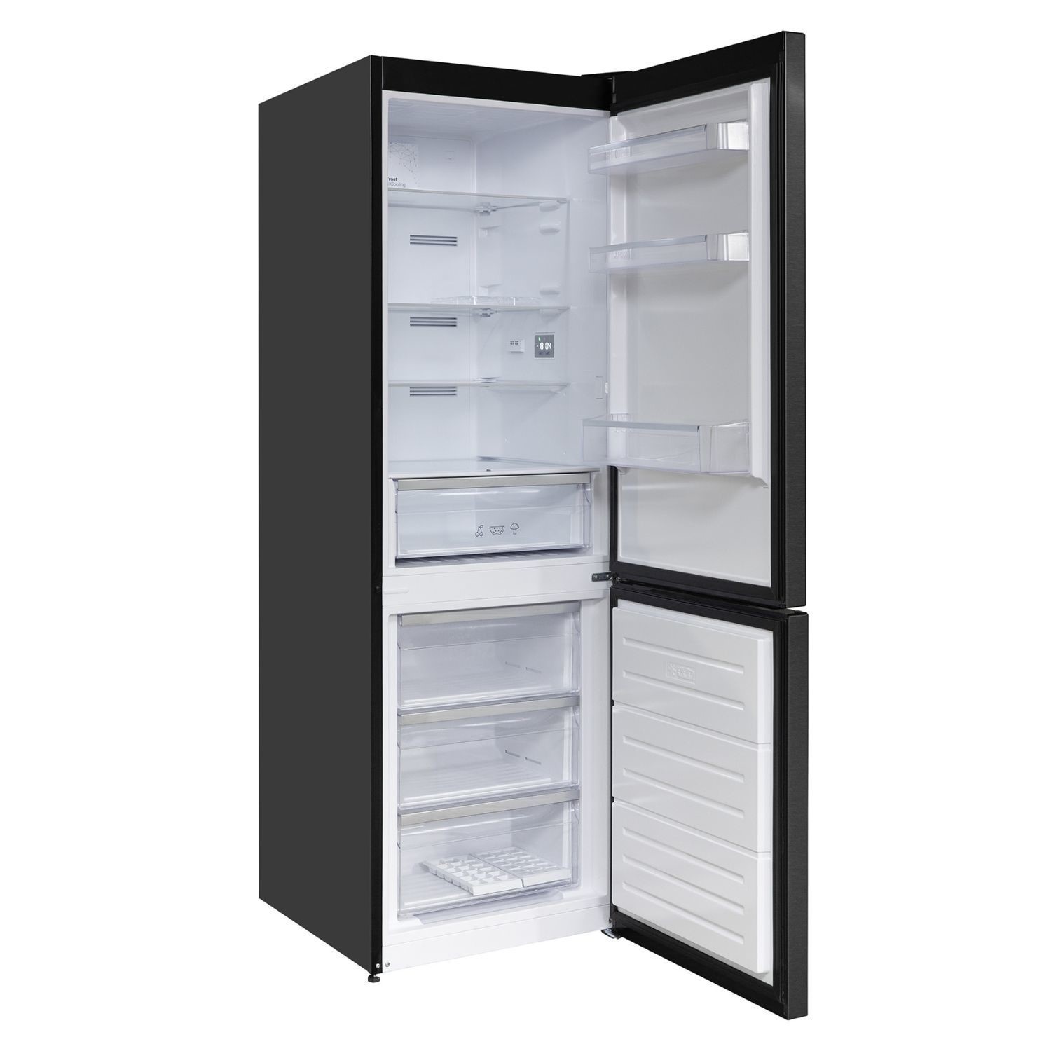 Russell Hobbs Total No Frost Anthracite Static Fridge Freezer 331L - image 4