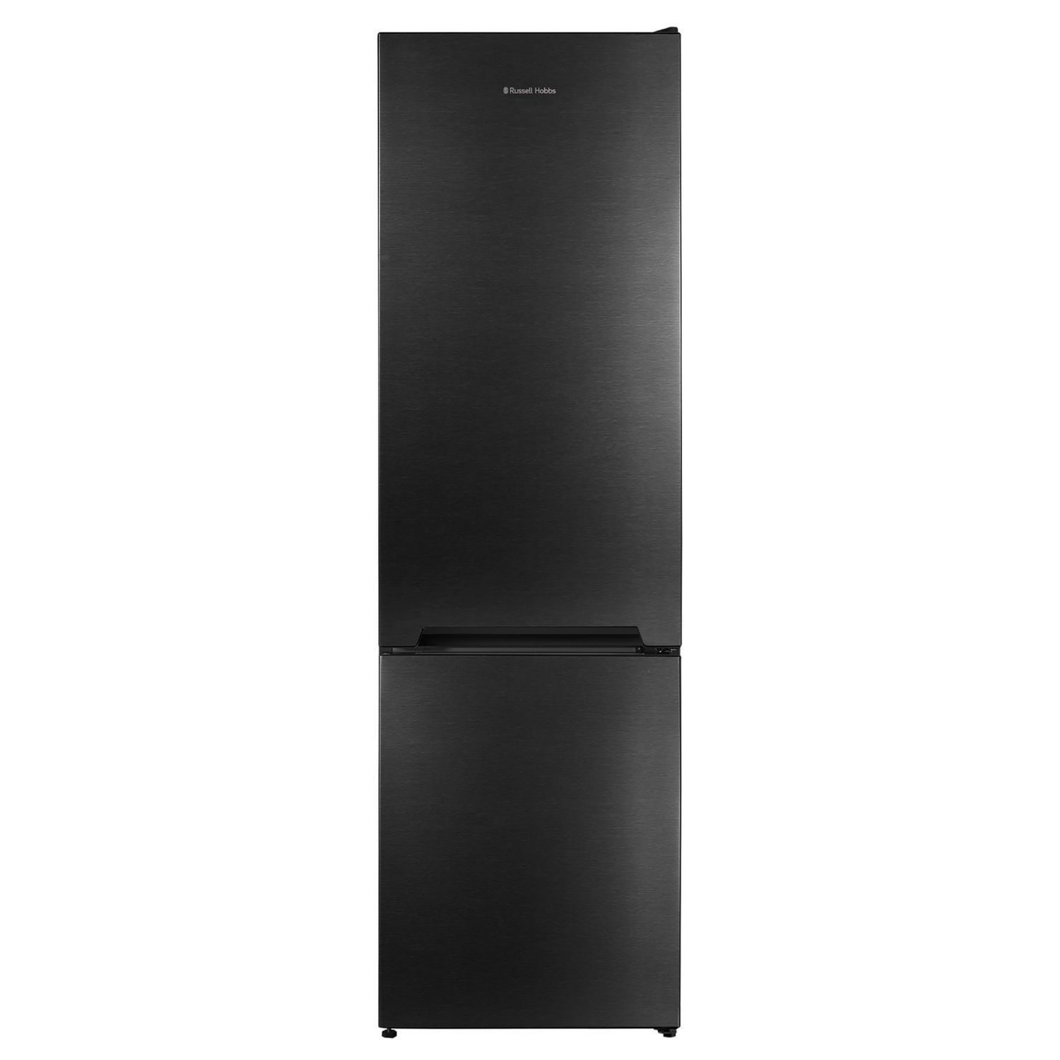 Freestanding anthracite grey fridge freezer with a 60/40 split, featuring a total no frost design, sleek finish, and a capacity of 329L.