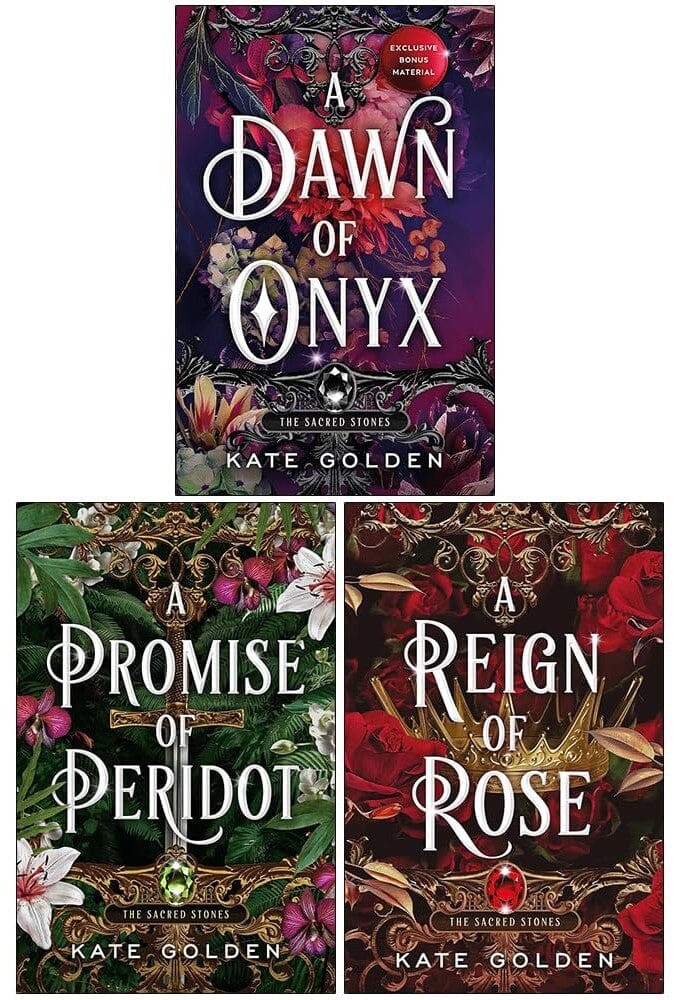 Kate Golden Sacred Stones Trilogy by Kate Golden: 3 Books Collection Set - Fiction - Paperback