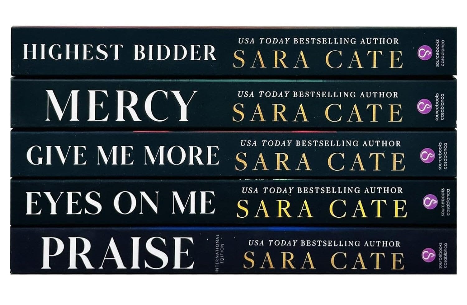 Salacious Players Club Series 5 Collection By Sara Cate Praise, Eyes On Me, Give Me More, Mercy, Highest Bidder - image 2