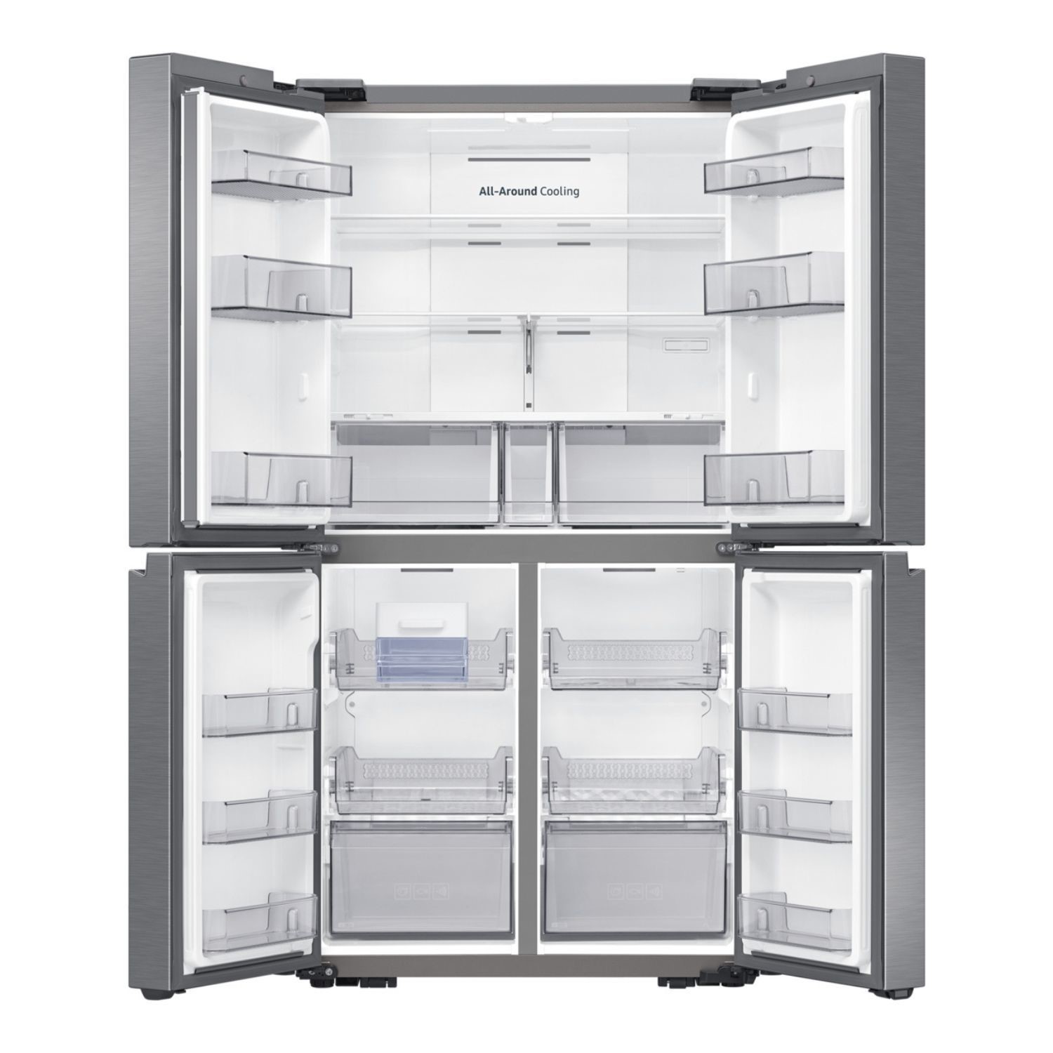 Samsung RF59C70TES9 Silver 4 Door American Fridge Freezer with Wi-Fi - image 4