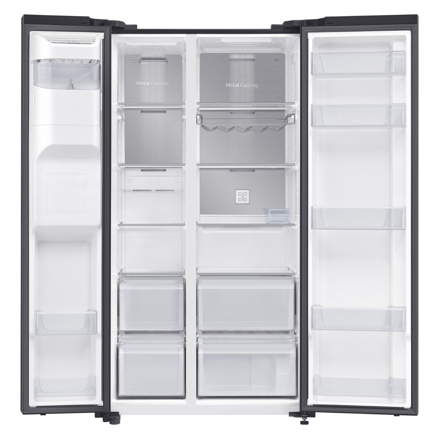Samsung RS65DG54M3B1EU Black American Style Fridge Freezer with SpaceMax - image 3