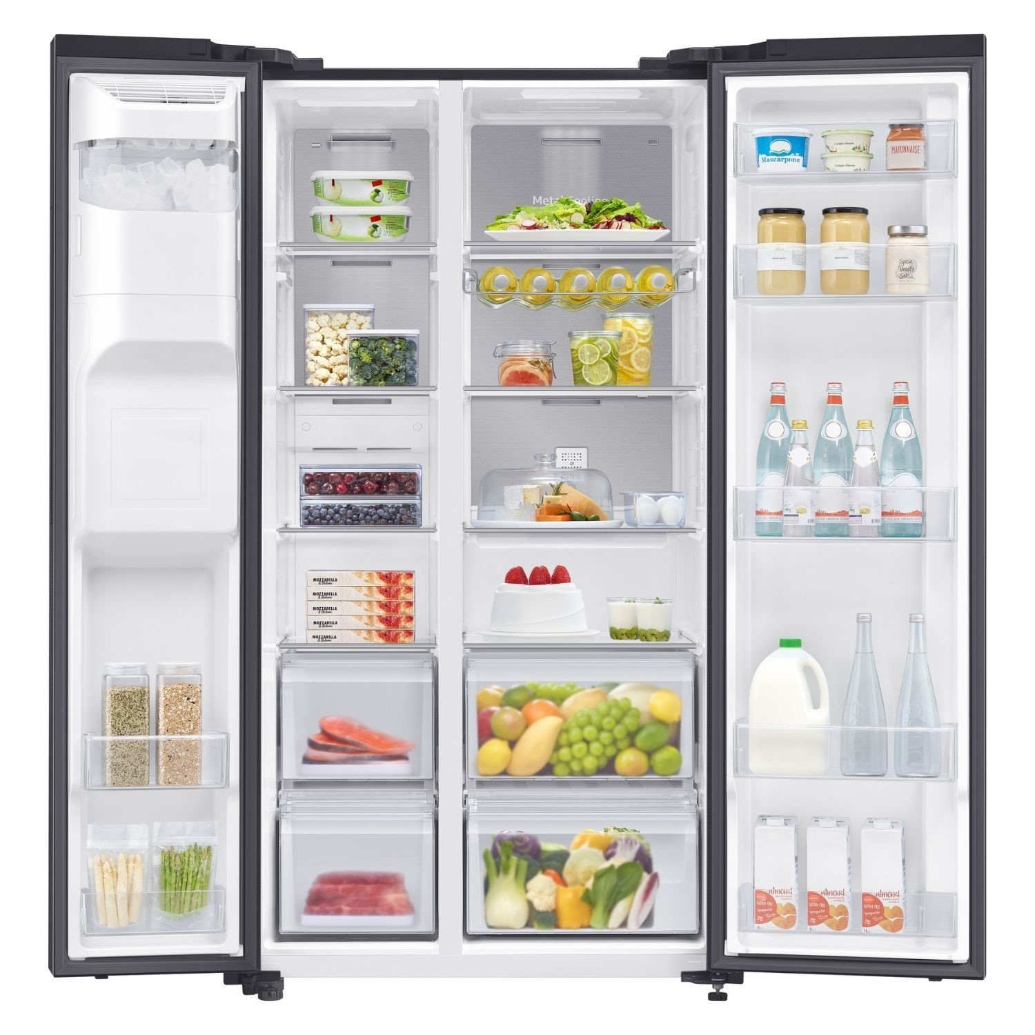 Samsung RS65DG54M3B1EU Black American Style Fridge Freezer with SpaceMax - image 4