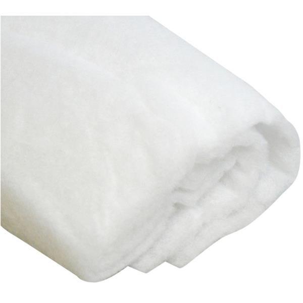 White, fluffy drape material resembling fake snow, measuring 2.5m x 1.15m, perfect for Christmas decorations and creating winter scenes.