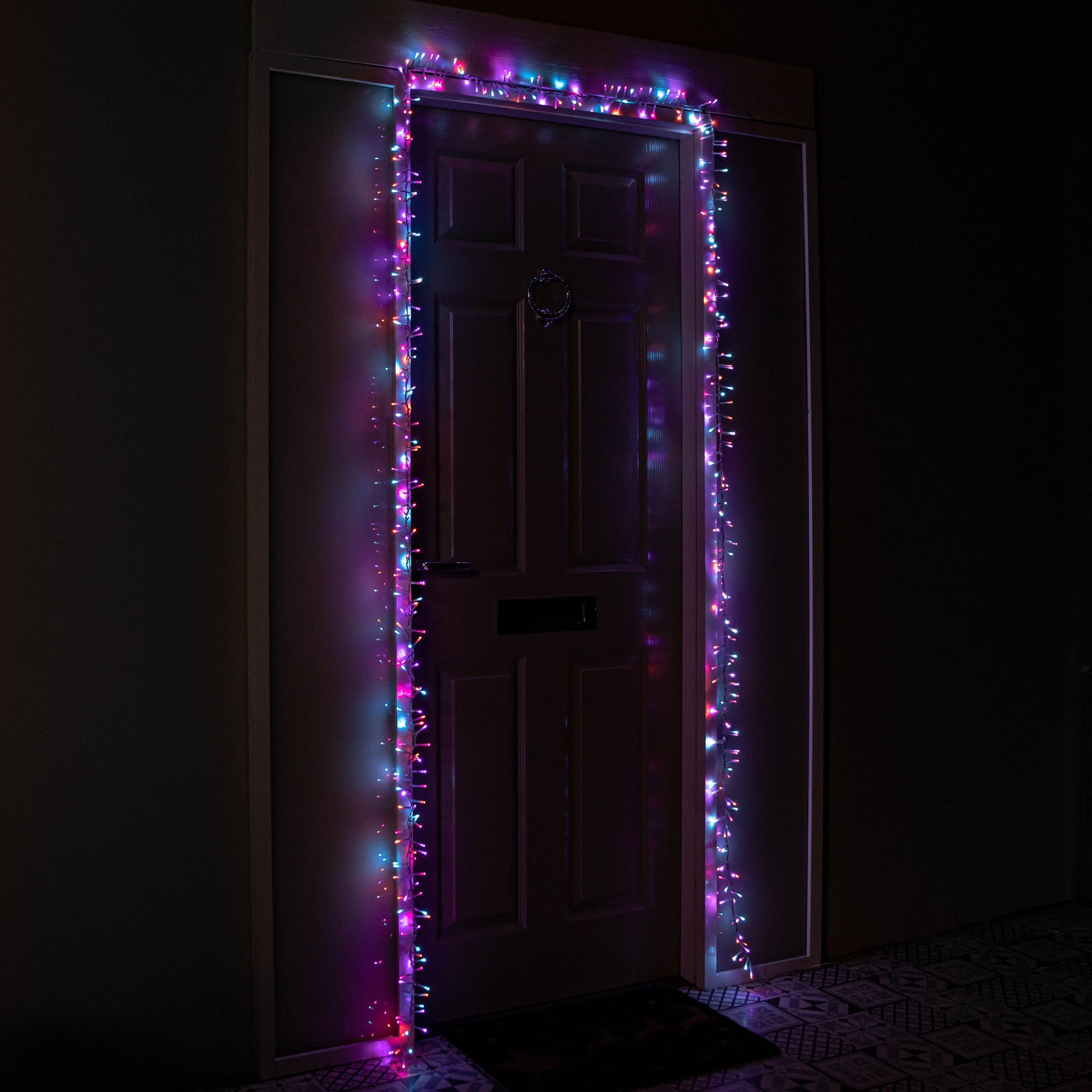 Samuel Alexander SupaBrights Rainbow LED Door Christmas String Light 5.5m - image 3