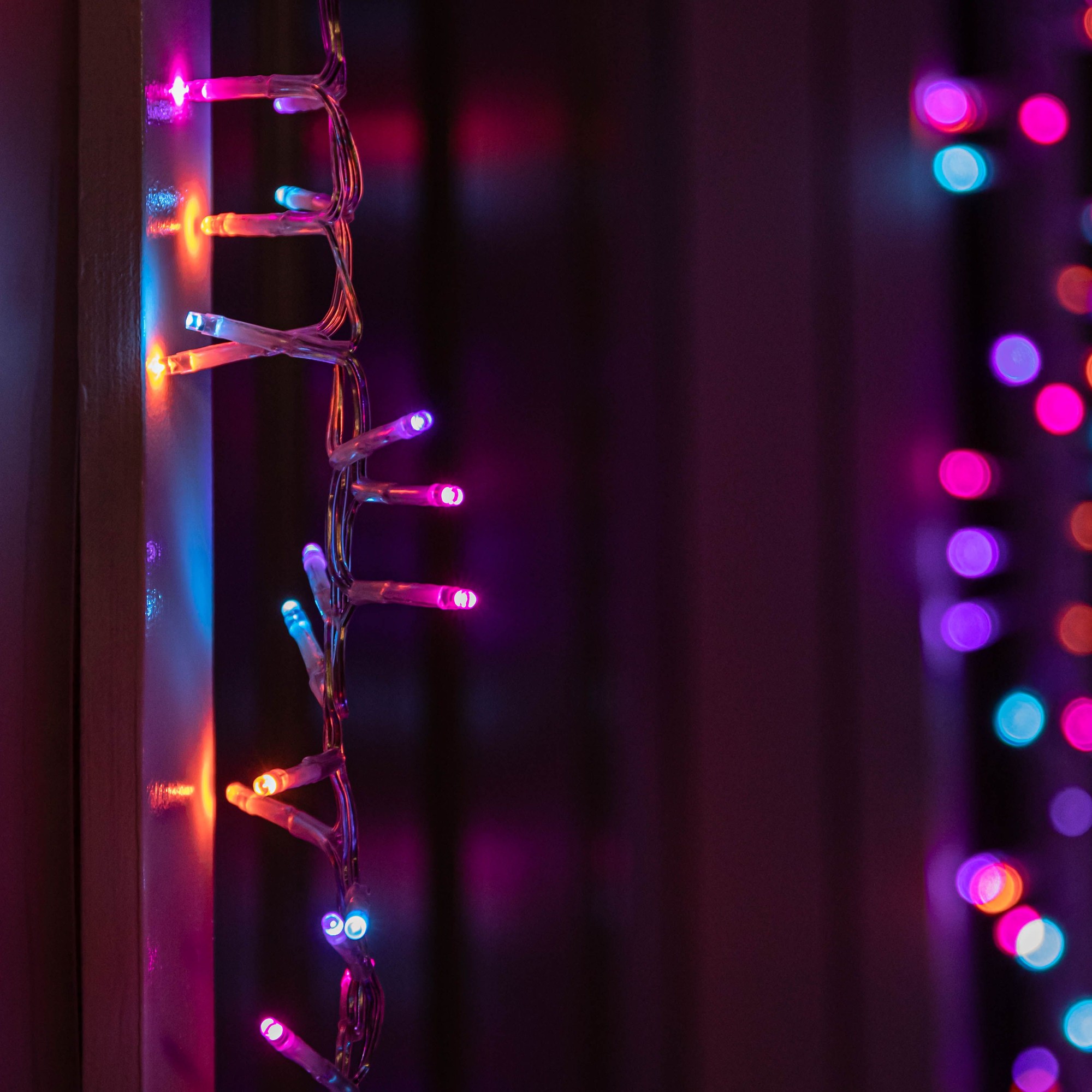 Samuel Alexander SupaBrights Rainbow LED Door Christmas String Light 5.5m - image 4