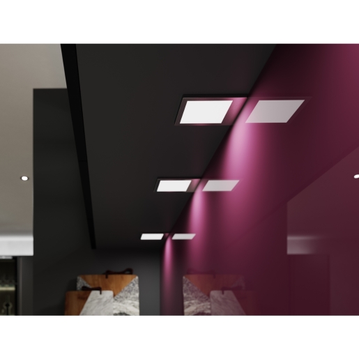Sensio SE11095T3 Horizon Triotone Three Light Square Under Cabinet LED Light with Driver Stainless Steel - image 2
