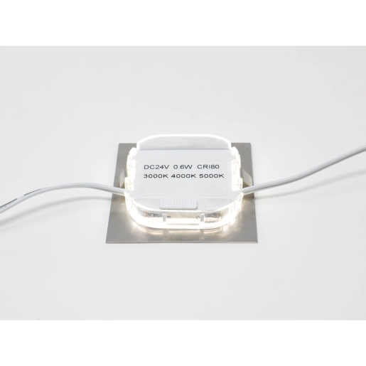 Sensio SE15090T10P Luce Triotone Ten Light Kit Square Plinth LED Light with Driver Stainless Steel - image 2