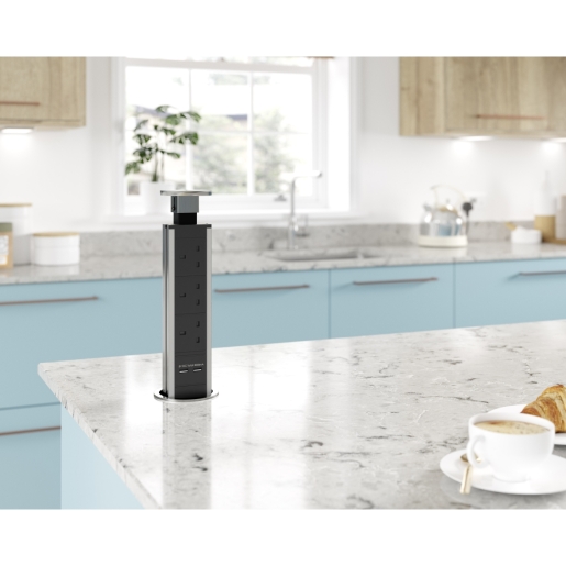 Sensio SE891900 Sensiopod E Pull Up Socket Stainless Steel - image 2