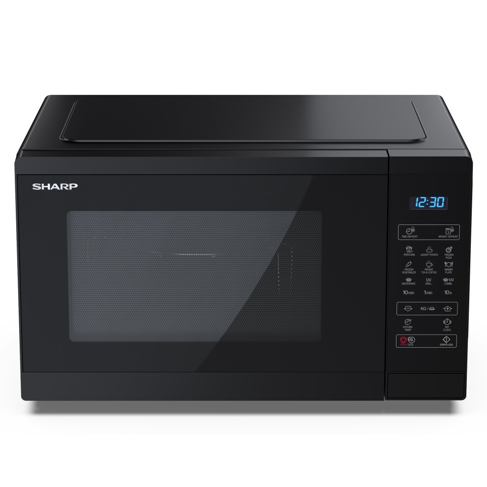 Sharp SP2520 Black 25L Electronic Control Microwave with Grill - image 2