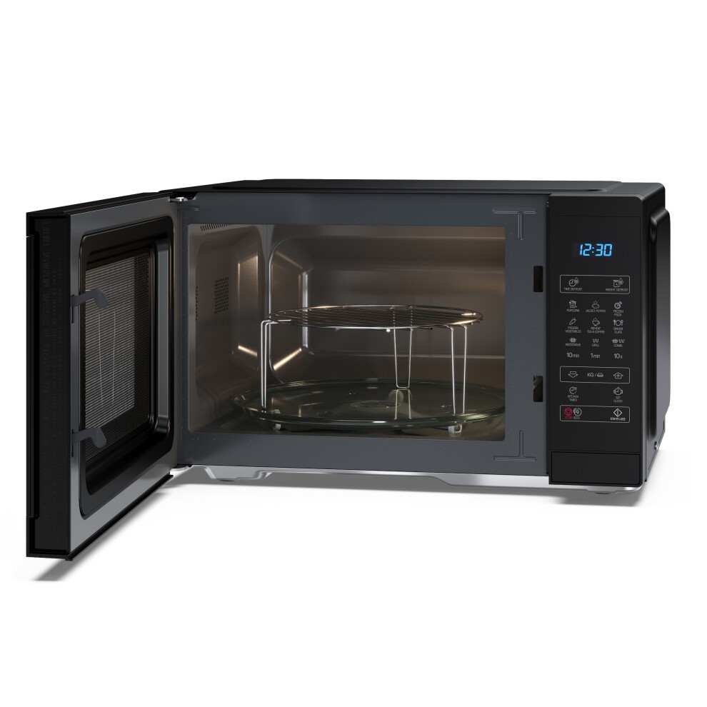 Sharp SP2520 Black 25L Electronic Control Microwave with Grill - image 4
