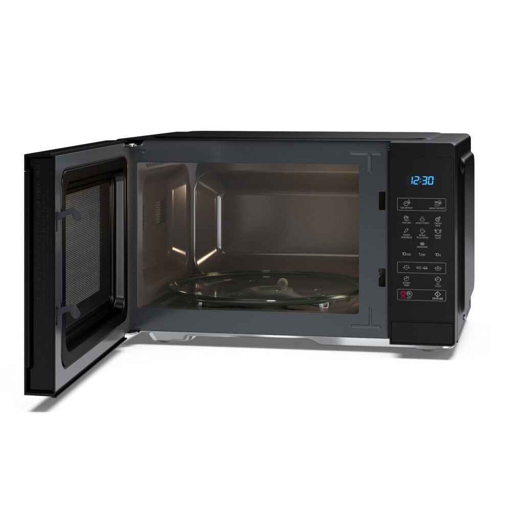 Sharp SP2521 Black 25L Solo Electronic Control Microwave - image 3