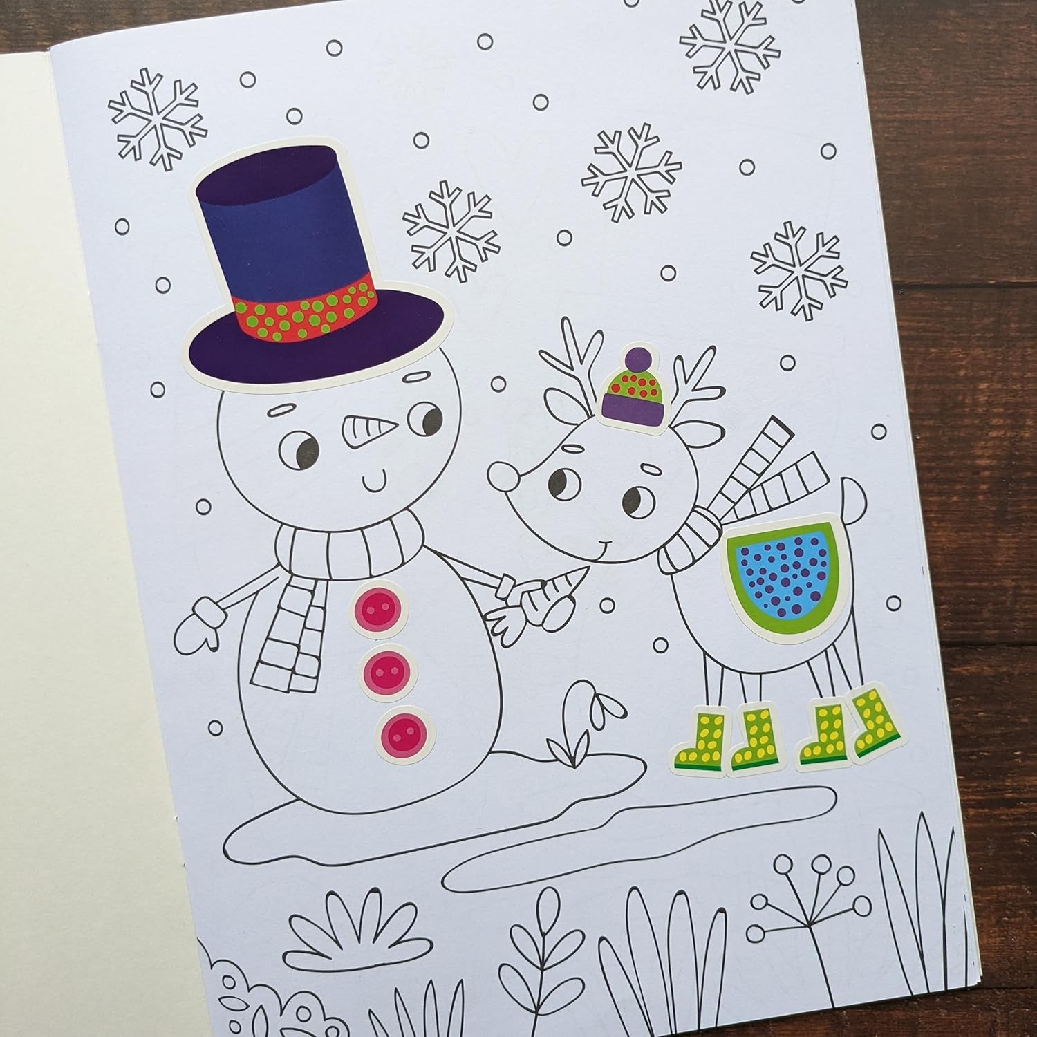 Single Xmas Dress Me Up Activity Book in Assorted styles - image 2