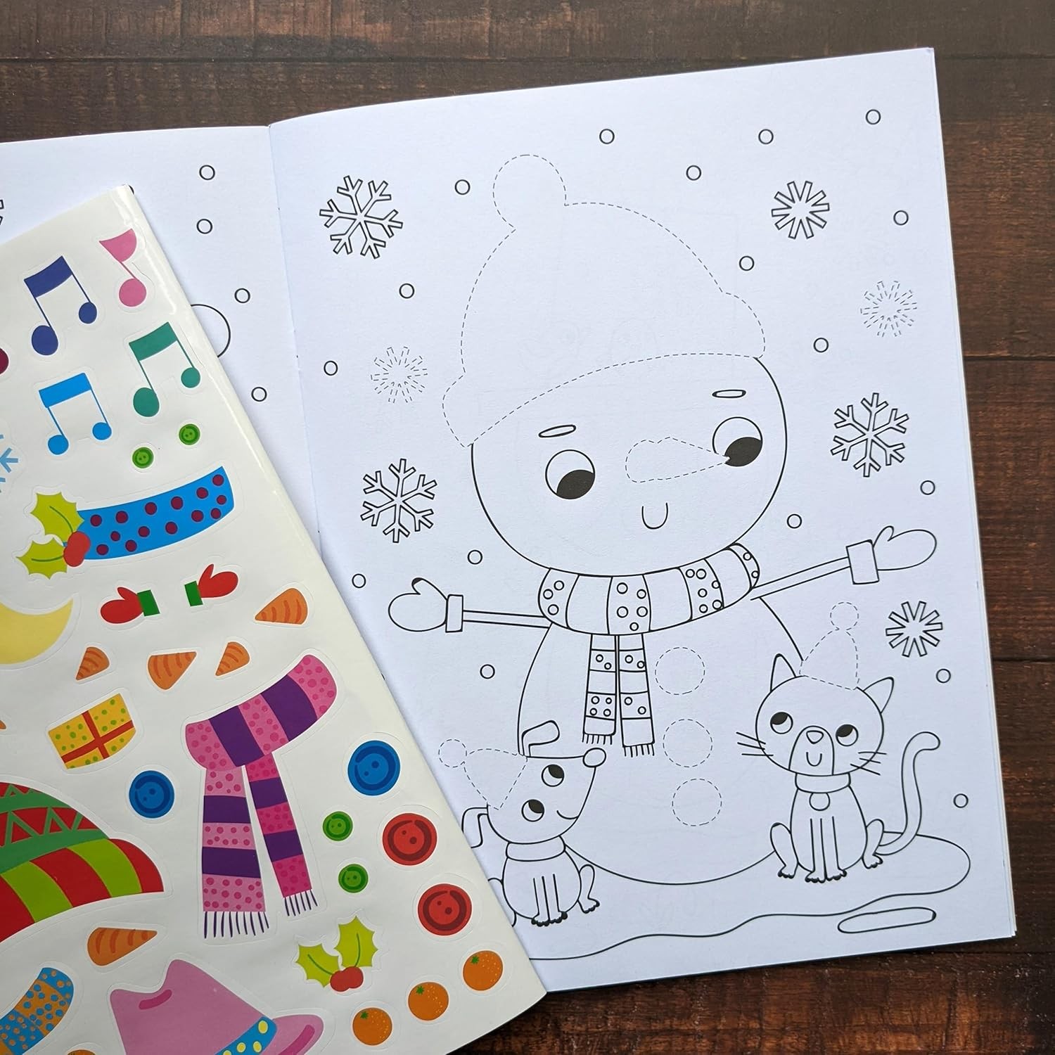 Single Xmas Dress Me Up Activity Book in Assorted styles - image 3
