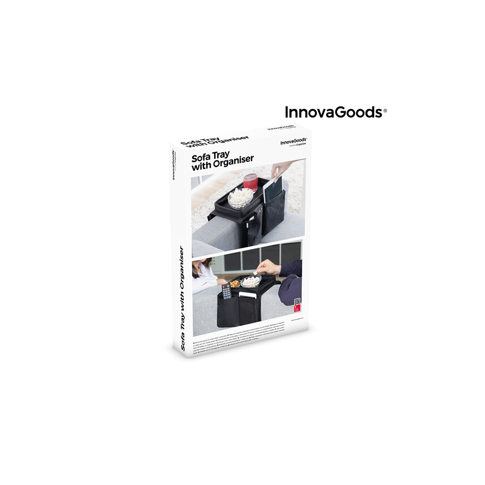 Sofa tray with remote control InnovaGoods - image 2