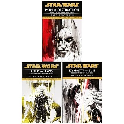 Star Wars Essential Legends Darth Bane Trilogy 3 Books Set by Drew Karpyshyn - image 3