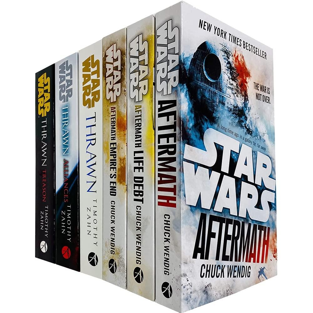 Star Wars Thrawn Series & Aftermath Trilogy 6 Books Collection Set by Timothy Zahn - image 2