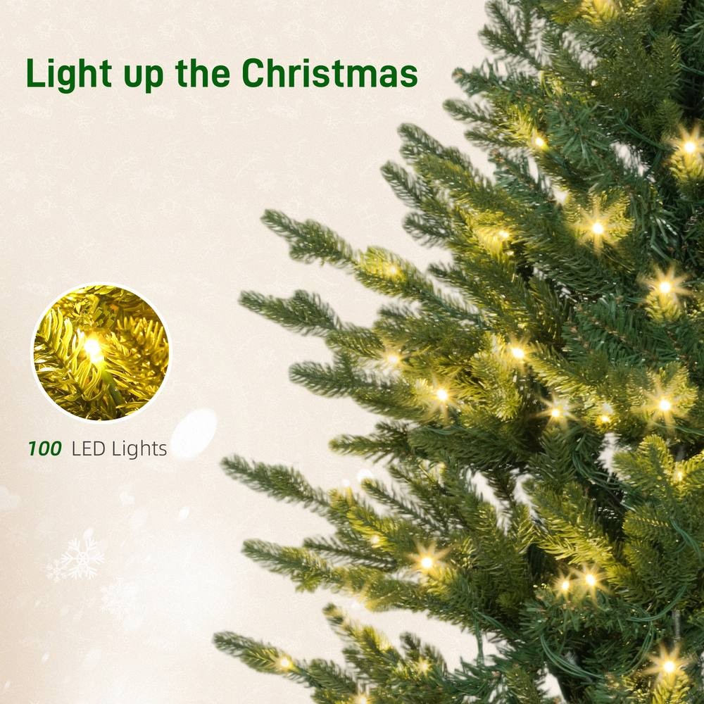 StarBright Artificial Potted Christmas Tree with LEDs 4ft 2 Pack - image 5
