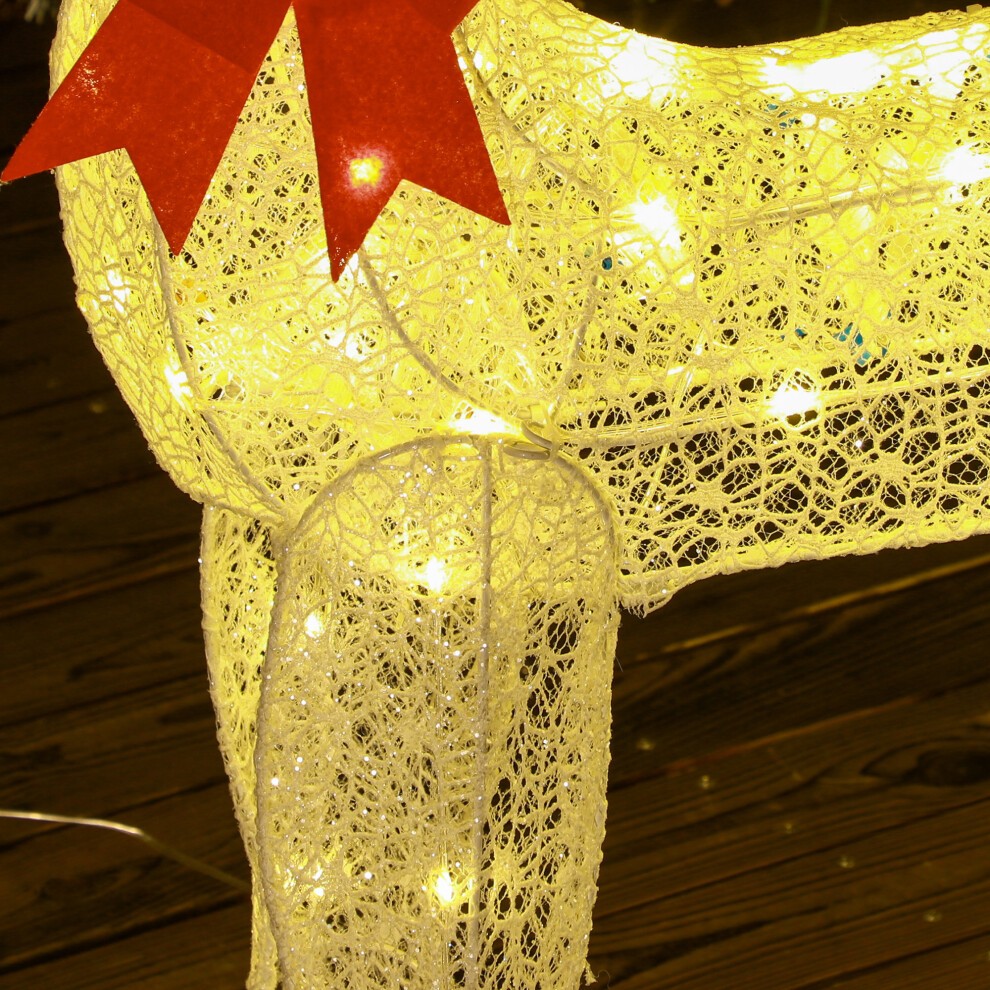 StarBright Light Up Reindeer Family Christmas Decoration 3 Piece - image 5