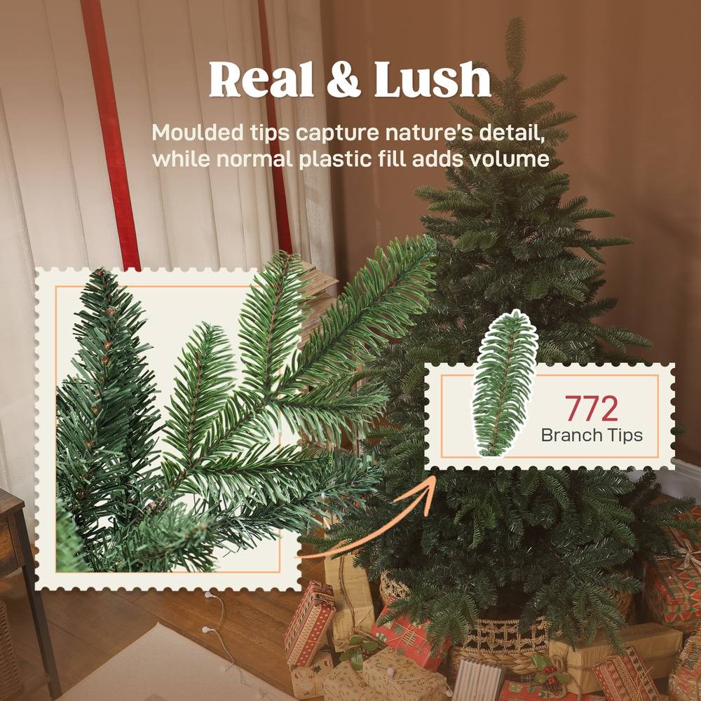 StarBright Realistic Artificial Christmas Tree 5ft - image 5