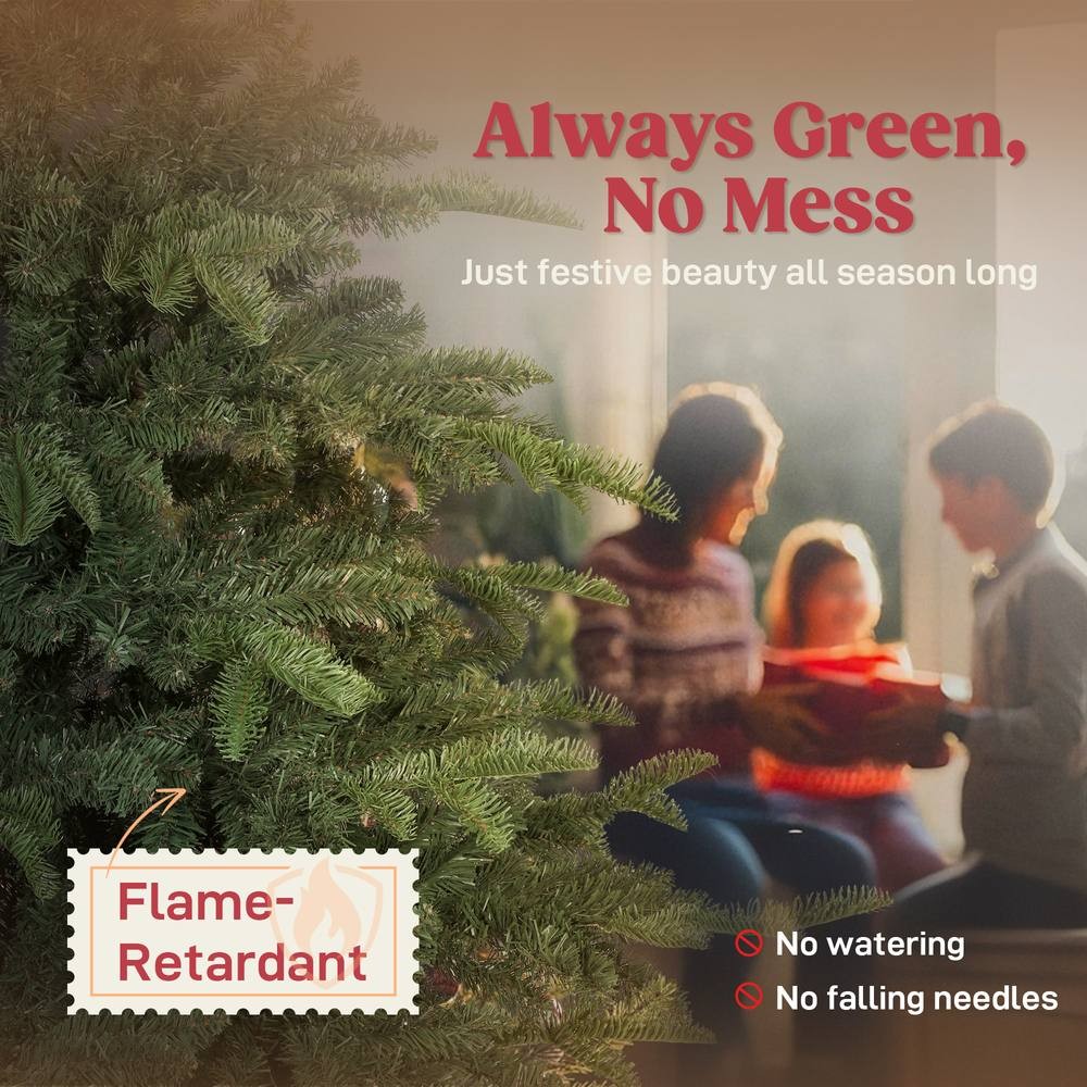 StarBright Realistic Artificial Christmas Tree 6ft - image 4