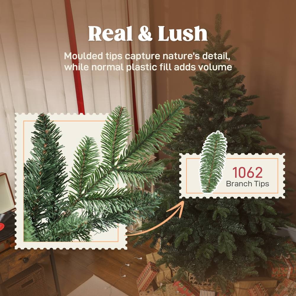 StarBright Realistic Artificial Christmas Tree 6ft - image 5