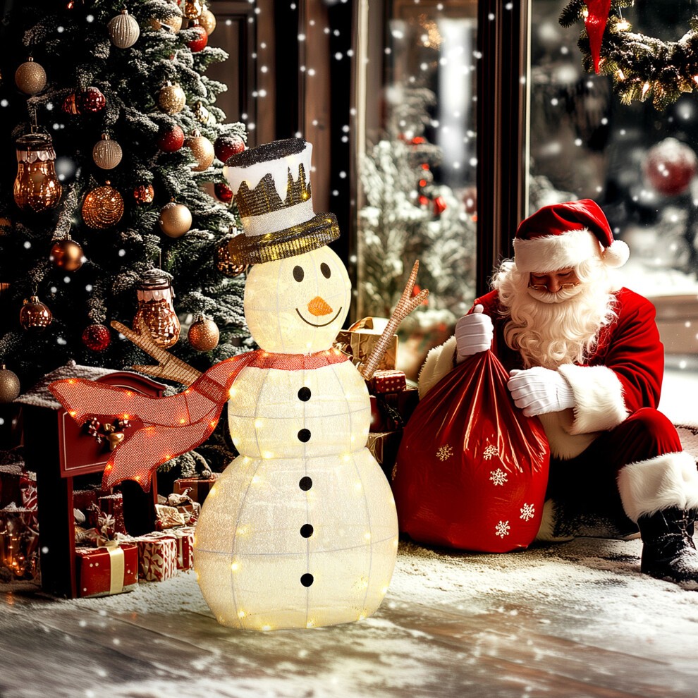 StarBright StarBright LED Snowman Outdoor Christmas Decoration - image 2