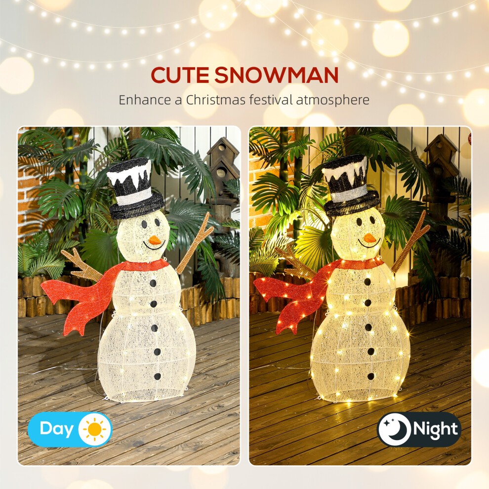 StarBright StarBright LED Snowman Outdoor Christmas Decoration - image 3