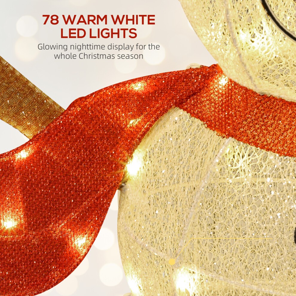 StarBright StarBright LED Snowman Outdoor Christmas Decoration - image 4