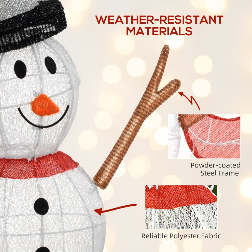 StarBright StarBright LED Snowman Outdoor Christmas Decoration - image 5