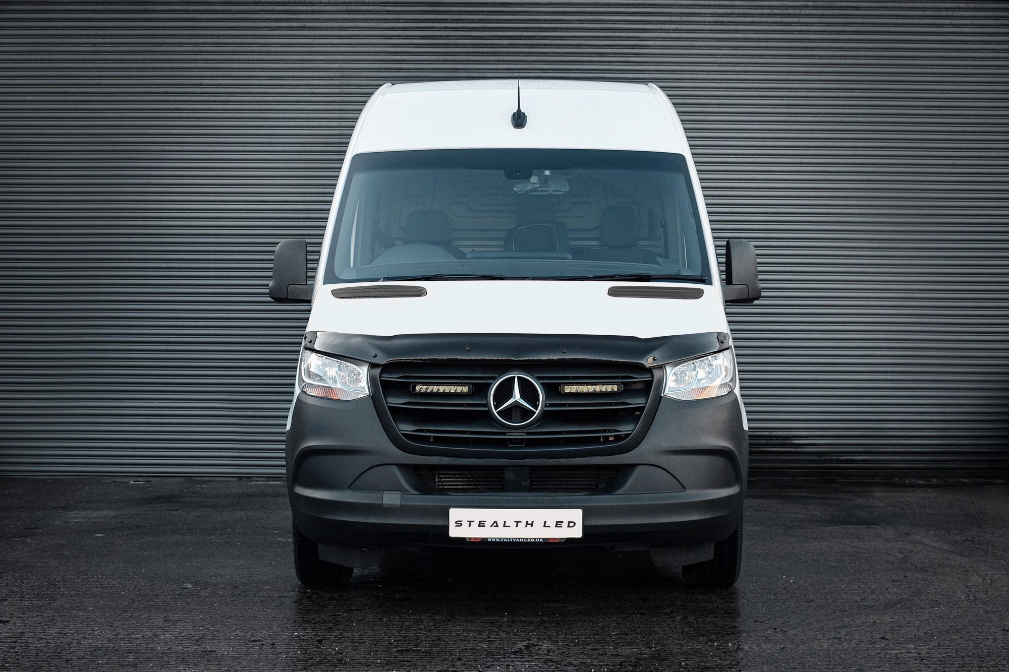 Stealth LED Mercedes Sprinter 2019+ Twin 10" Luminous LED Integration Grille Kit - 7,560 Lumens - image 2