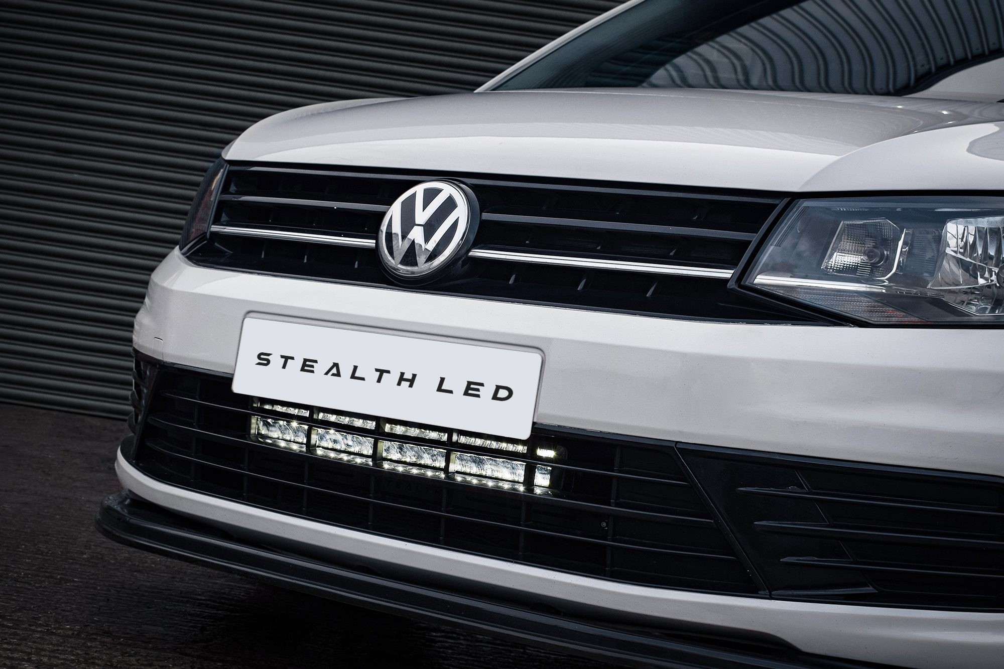 Stealth LED VW Caddy 2015-2020 21" Luminous LED Integration Grille Kit - 16,800 Lumens