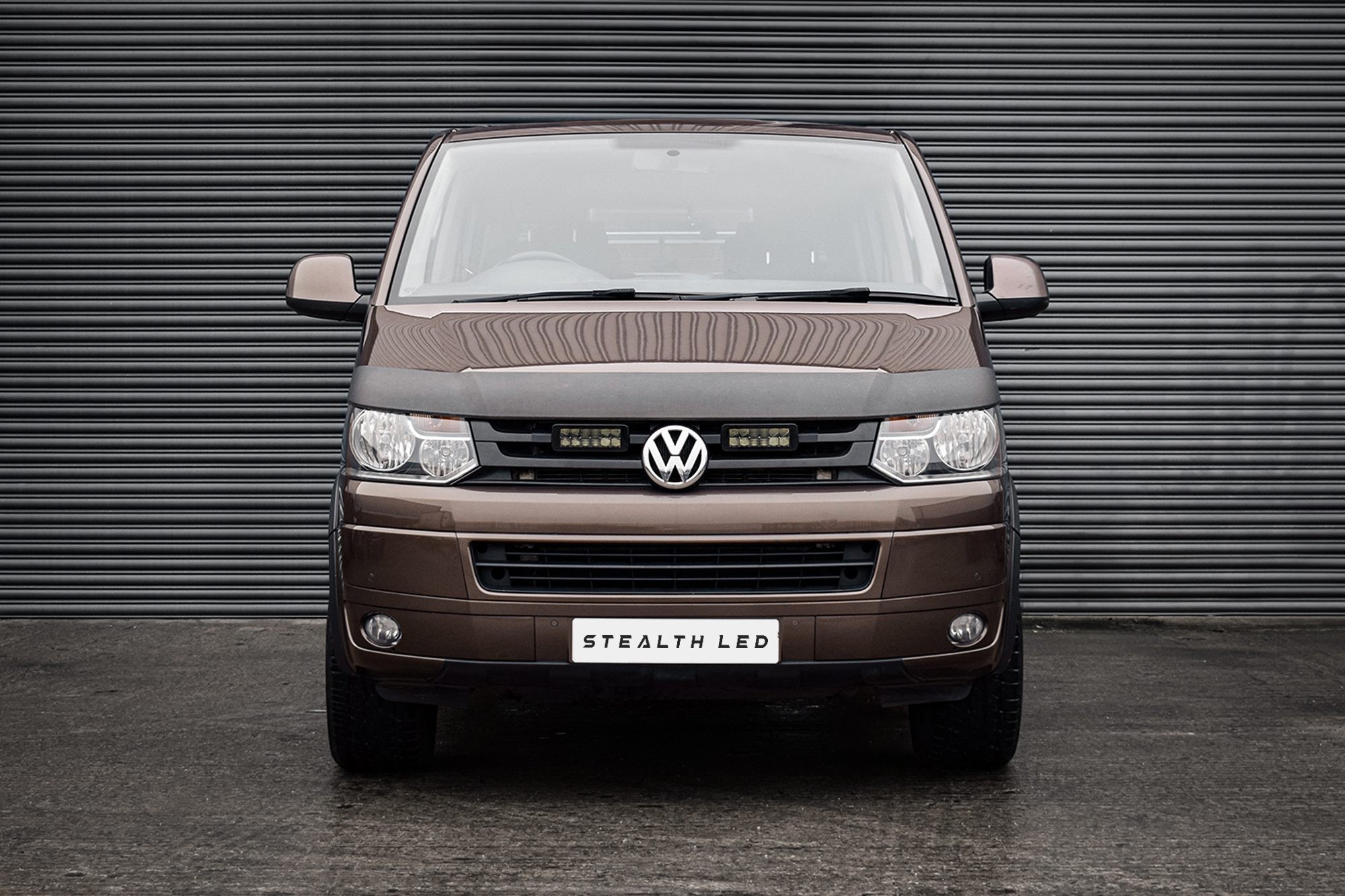 Stealth LED VW Transporter T5.1 2009-2015 Twin 7" Luminous LED Integration Kit - 10,080 Lumens - image 2