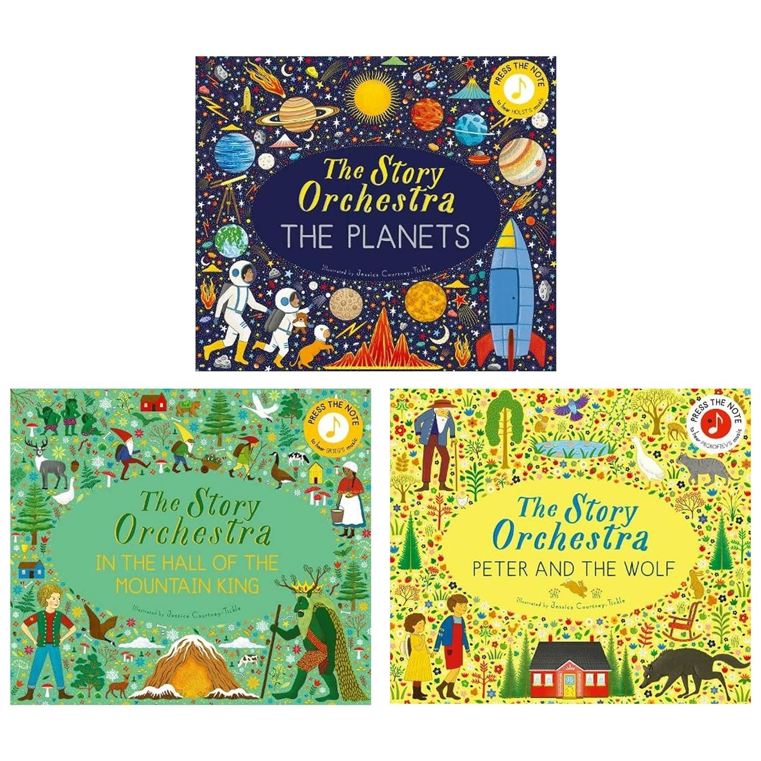 Story Orchestra by J. Courtney Tickle 3 Books Collection Set-Ages 5–8-Paperback - image 3