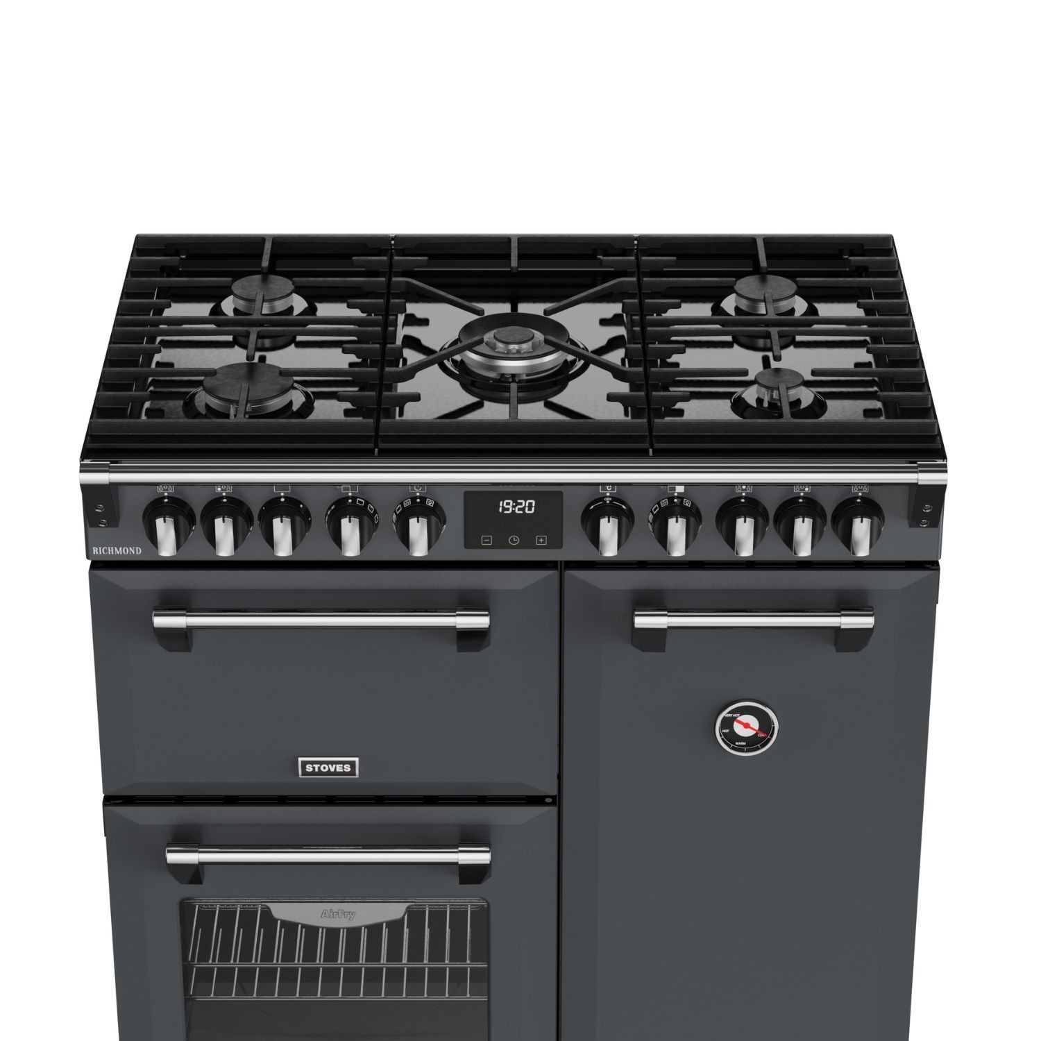 Stoves Richmond 444411849 90DF Dual Fuel Anthracite Range Cooker - image 2