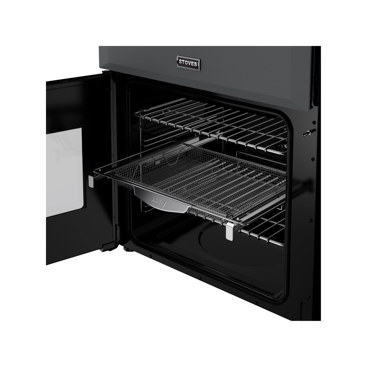Stoves Richmond Deluxe 444411843 Anthracite 60cm Dual Fuel Freestanding Cooker - image 5
