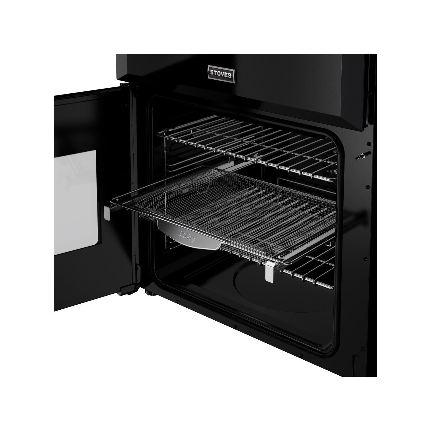 Stoves Richmond Deluxe 444411844 Black 60cm Dual Fuel Freestanding Cooker - image 5