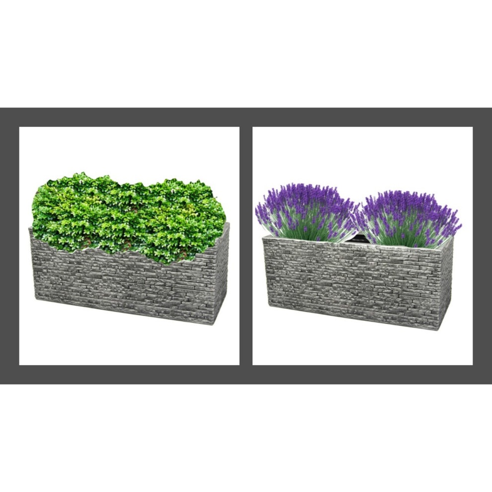 Strata Ash Slate Effect Trough - image 2