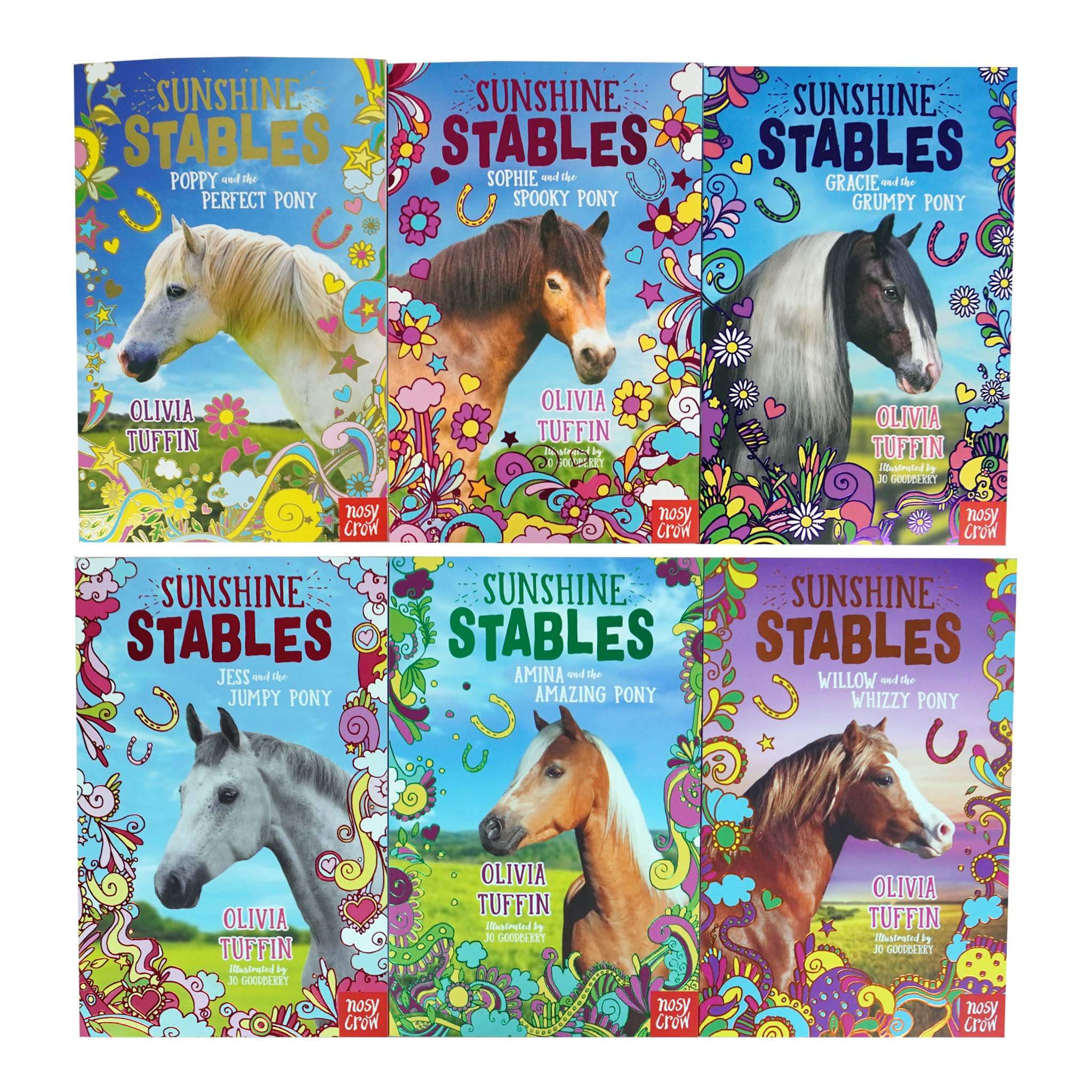 Sunshine Stables Series 6 Book Set (Poppy and Perfect Pony, Sophie and the Spooky Pony) - image 2