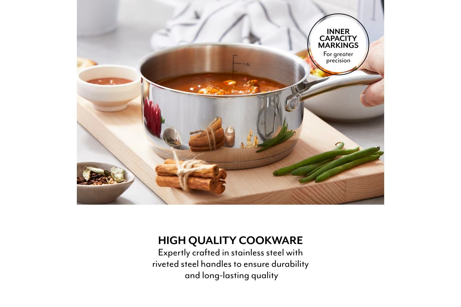 Sur La Table 3 Piece Saucepan Set - image 4